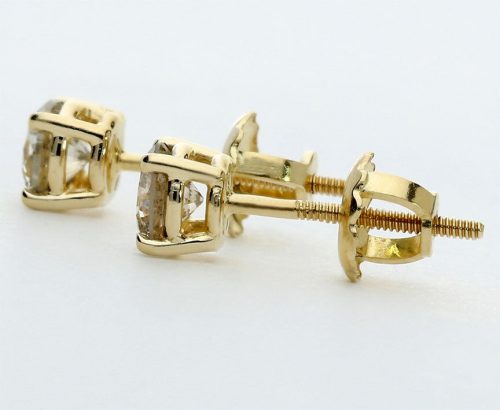 GOLD DIAMOND STUDS