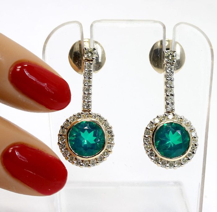 diamond-emerald-drop-earrings