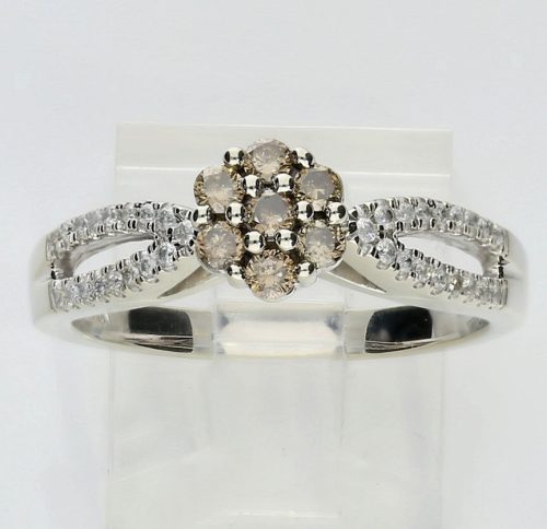 white-champagne-floral-ring